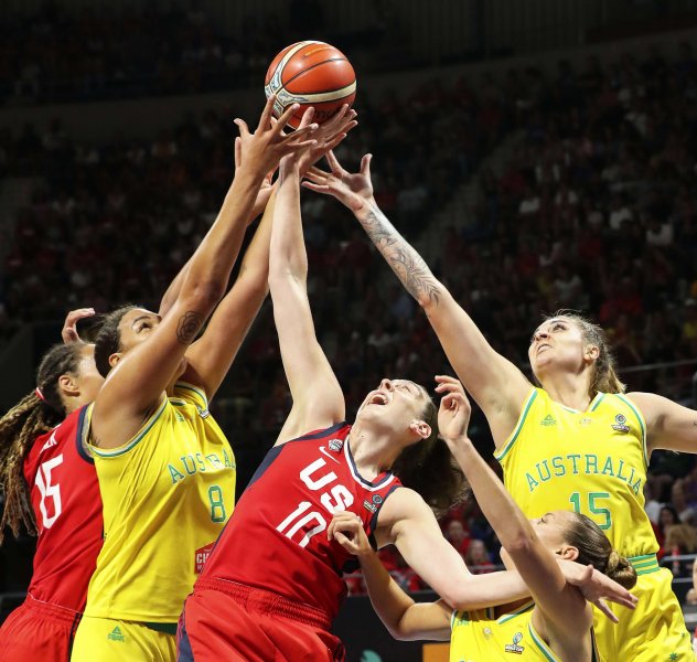 САЩ Австралия баскетбол жени1