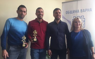 Шампионът по плажен футбол МФК Спартак е отбор на месеца във Варна