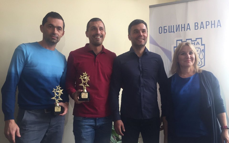 Шампионът по плажен футбол МФК Спартак е отбор на месеца във Варна