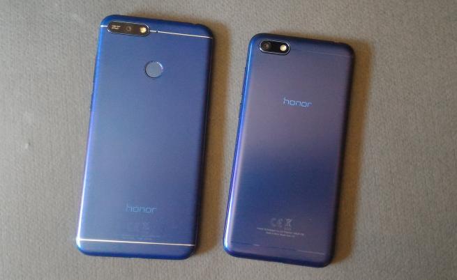 Honor 7А (вляво) и 7S