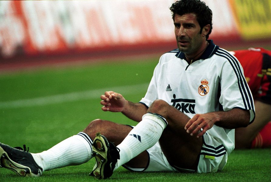Луиш Фиго Реал Мадрид 2000 август1