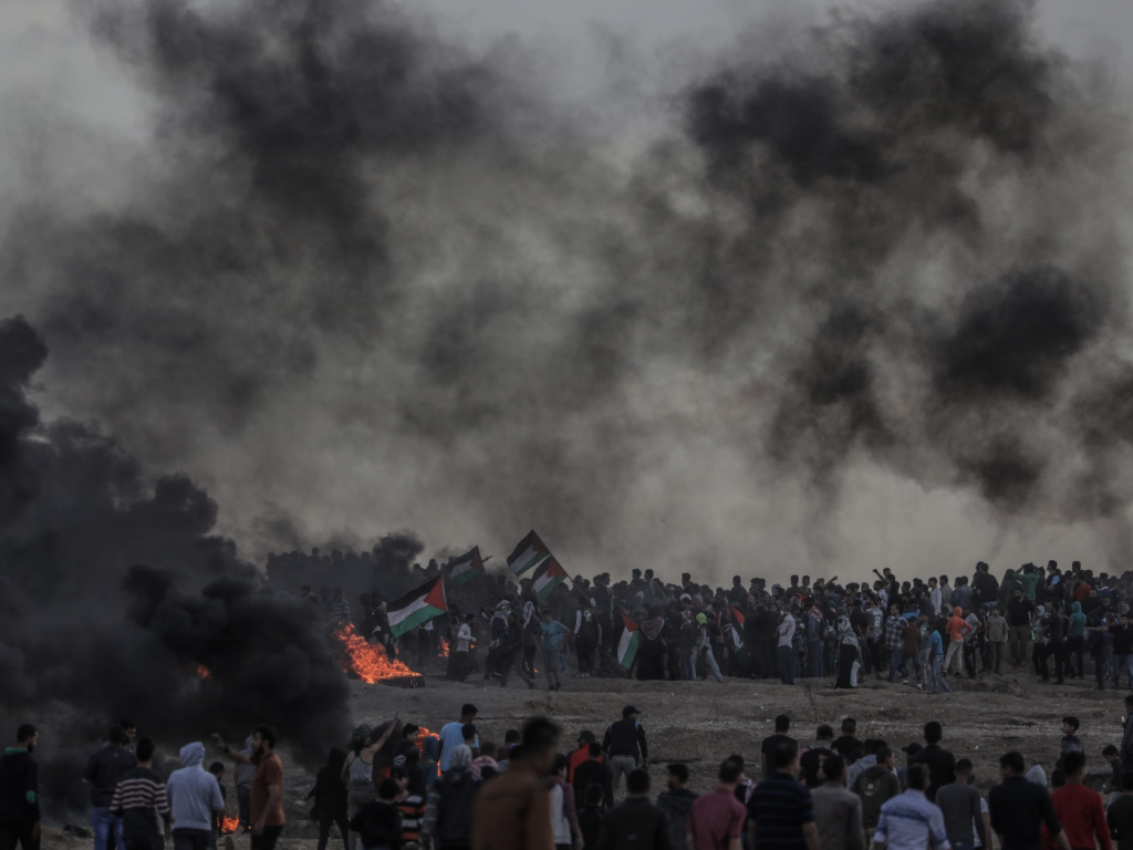 Ивицата Газа е един от най-гъсто населените райони в цял