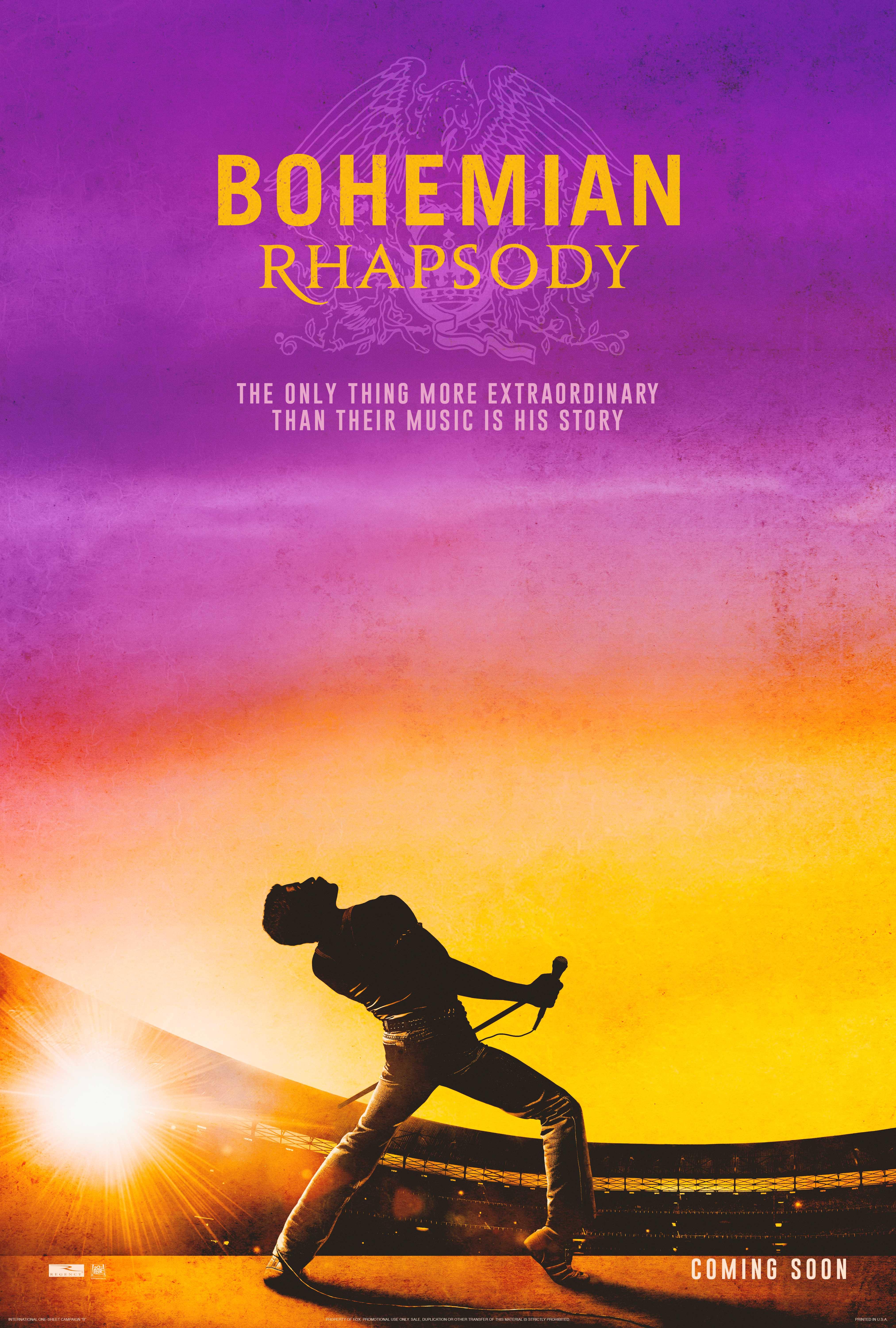 9. Bohemian Rhapsody / „Бохемска рапсодия“ – 2018; Режисьор: Браян Сингър; Участват: Рами Малек, Ейдън Гилън, Том Холандър