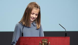 13-годишната принцеса на Испания с първа изява
