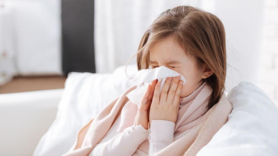 дете болно грип кашлица хрема