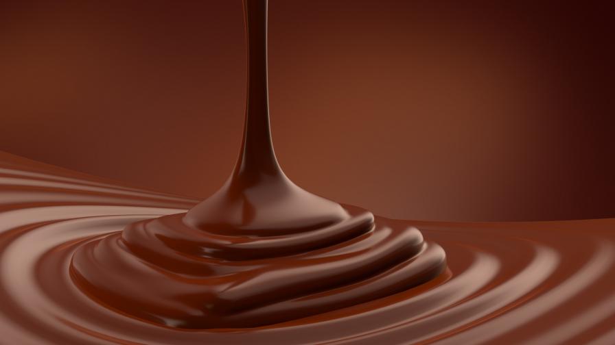 течен шоколад