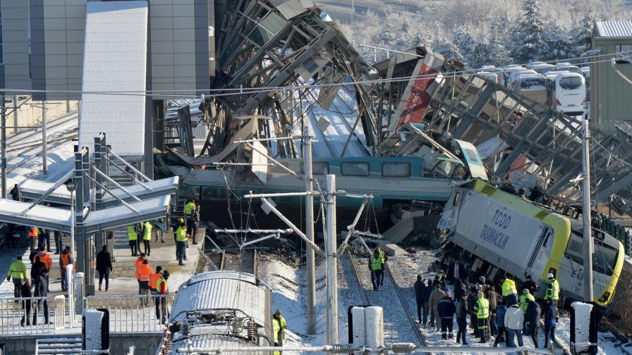  трен злополука анкара влакова 