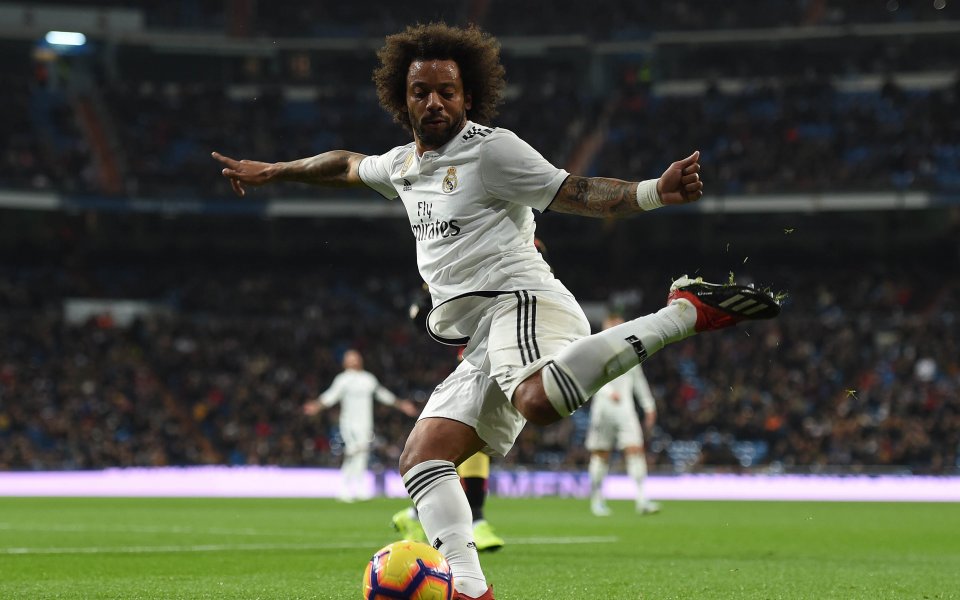 Левият бек на Реал Мадрид - Марсело, говори пред медиите