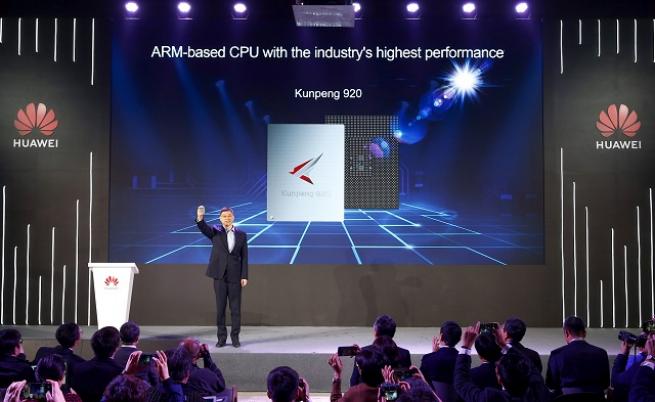 Huawei атакува Intel при сървърите с нов процесор