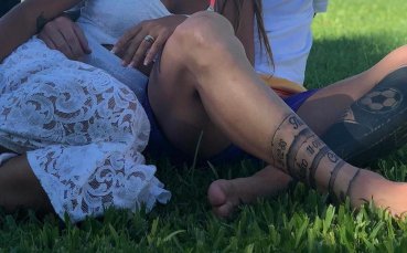 Меси с нова татуирока