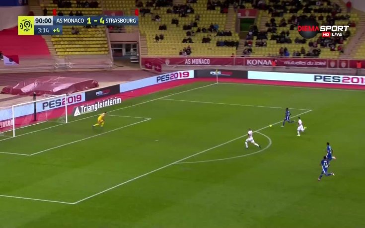 Мъките на Монако продължават, Страсбург ги разби