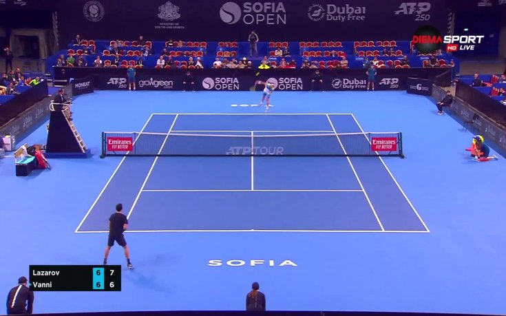 Алекс Лазаров - Лука Вани 7-6(6), 3-6, 7-5 /репортаж/