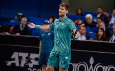 Клижан след отпадането от Sofia Open: Лайняно решение, съдията да ходи на лекар!