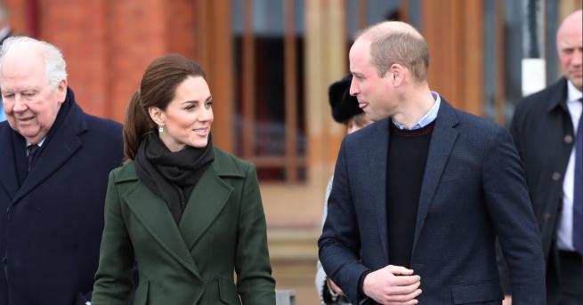 Херцогът и херцогинята на Кеймбридж прекараха вчерашния ден в Блекпул