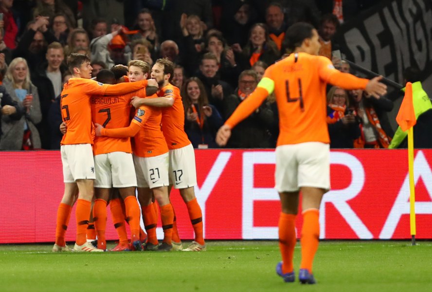 Холандия Германия Евро2020 2019 март1