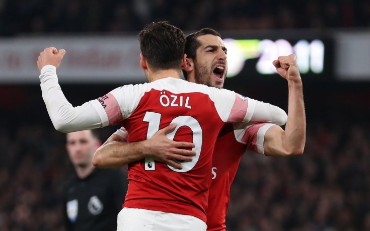 Арсенал бие шута на скъпите и ненужни Мхитарян и Йозил