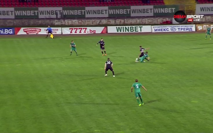 Ботев Враца - Витоша 1:0 /първо полувреме/