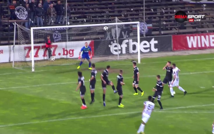 Локо Пд - Славия 1:0 /първо полувреме/