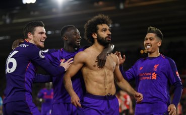 Салах спаси Ливърпул от удавяне на южния бряг