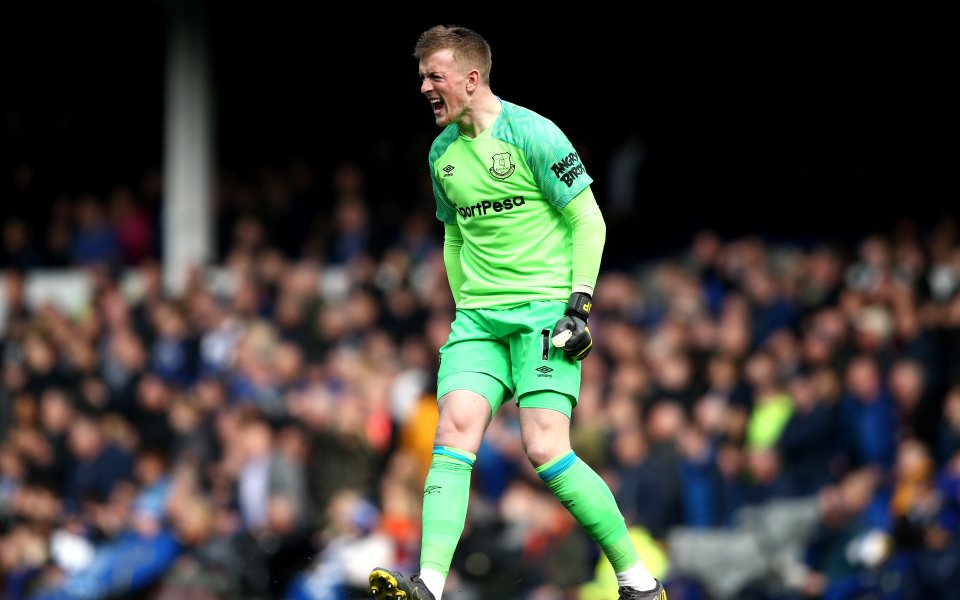 Джордан Пикфорд от Евертън няма да бъде наказан от ФА