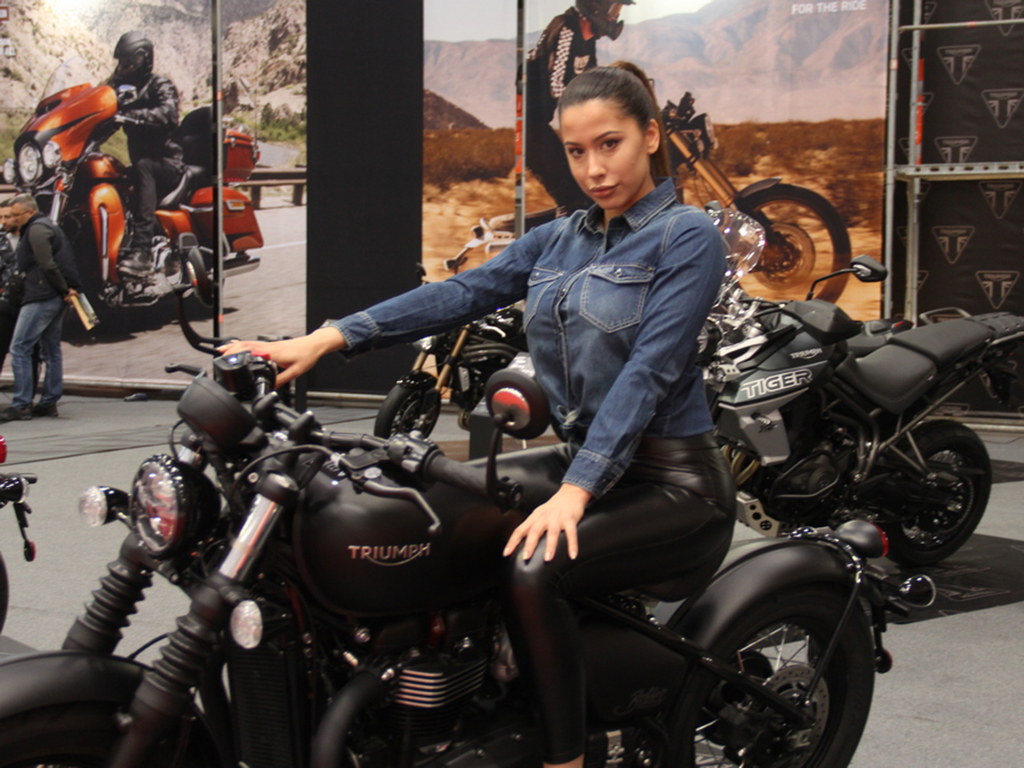 На Moto Expo 2019 да се видят последните модели на изложените по щандовете 21 марки. И тъй като мощните и бързи мотоциклети вървят с красиви дами, то на всеки един от щандовете посетителите могат да видят и красиви момичета. Ако нямате възможност да посетите „Асикс Арена”, ние ще ви дадем тази възможност, макар и виртуална.