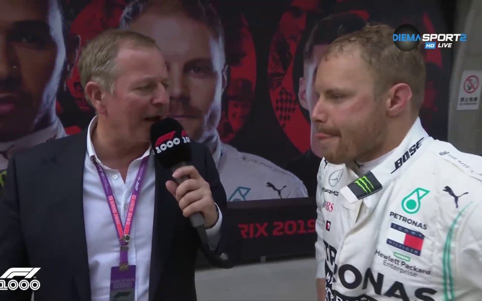 Победителят в Гран при на Азербайджан - Валтери Ботас, говори