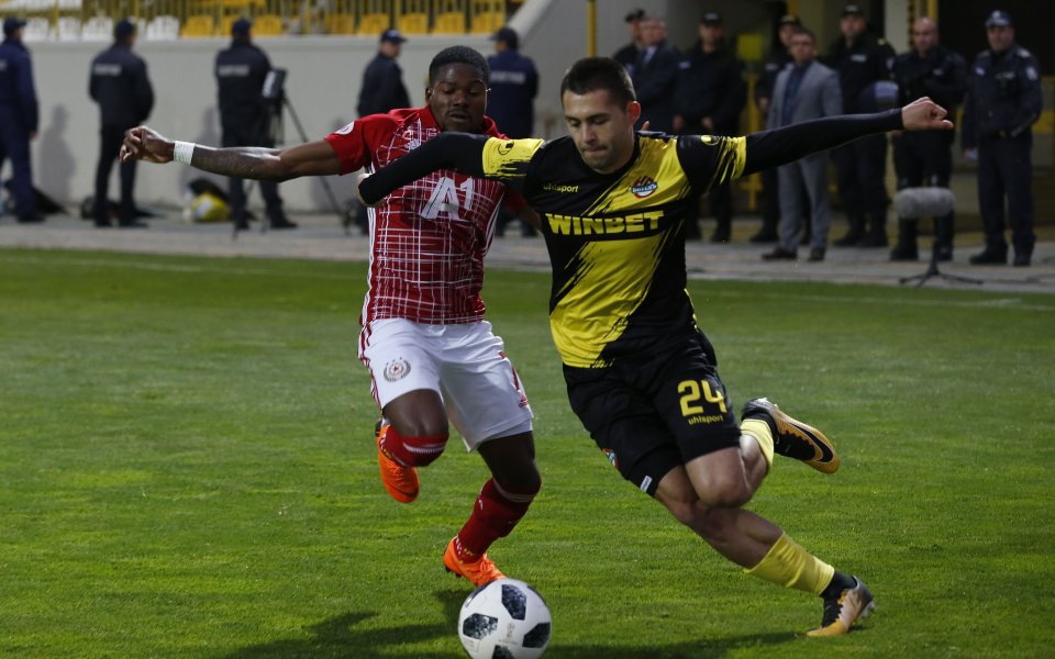 Ботев - ЦСКА 3:2, първи полуфинал, Купа на България