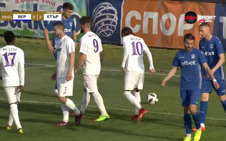 Петков с втори гол във вратата на Верея