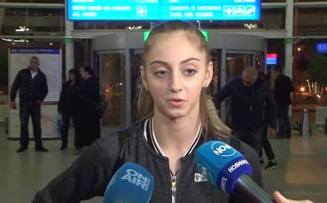 Българската грация от националния тим на България индивидуално Боряна Калейн