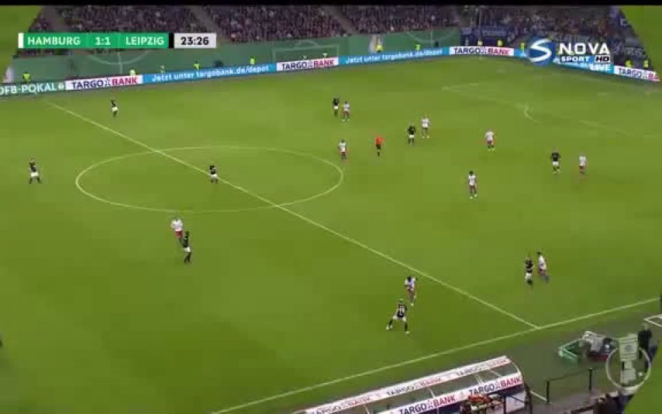 Вижте най-интересните моменти от успеха на РБ Лайпциг срещу Хамбургер