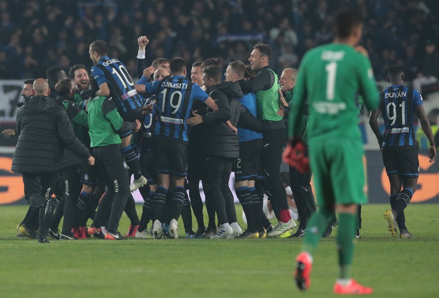 Аталанта Фиорентина 2019 април Купа Италия полуфинал полуфинален реванш1