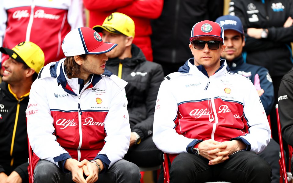 Пилотът на Алфа Ромео във Формула 1 Кими Райконен беше