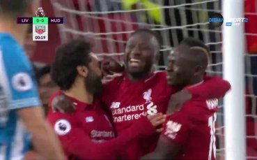 След малко повече от 15 секунди игра Ливърпул поведе в