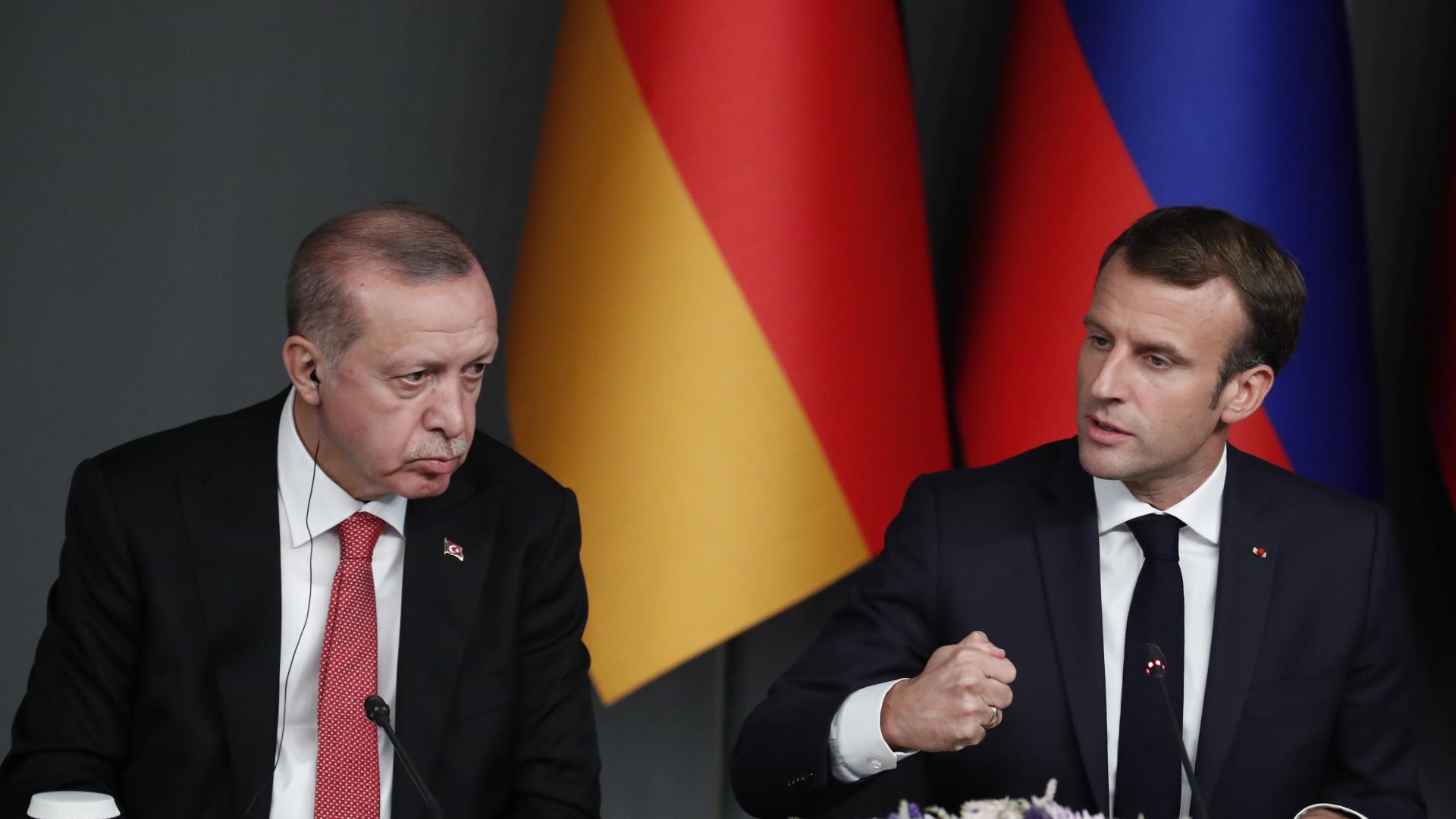 Ердоган към Макрон: Това послание няма да те спаси