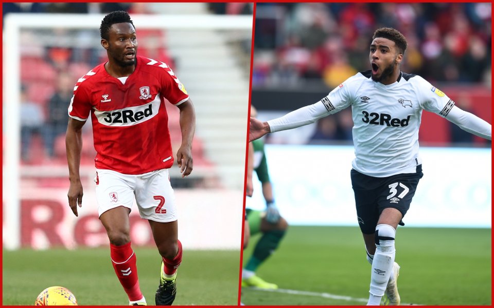 Мидълзбро и Дарби Каунти останаха вплетени в здрава битка за