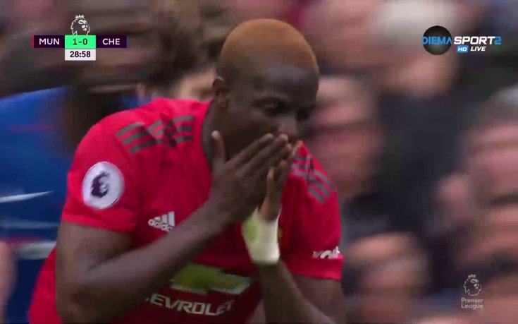 Манчестър Юнайтед - Челси 1:1 /първо полувреме/