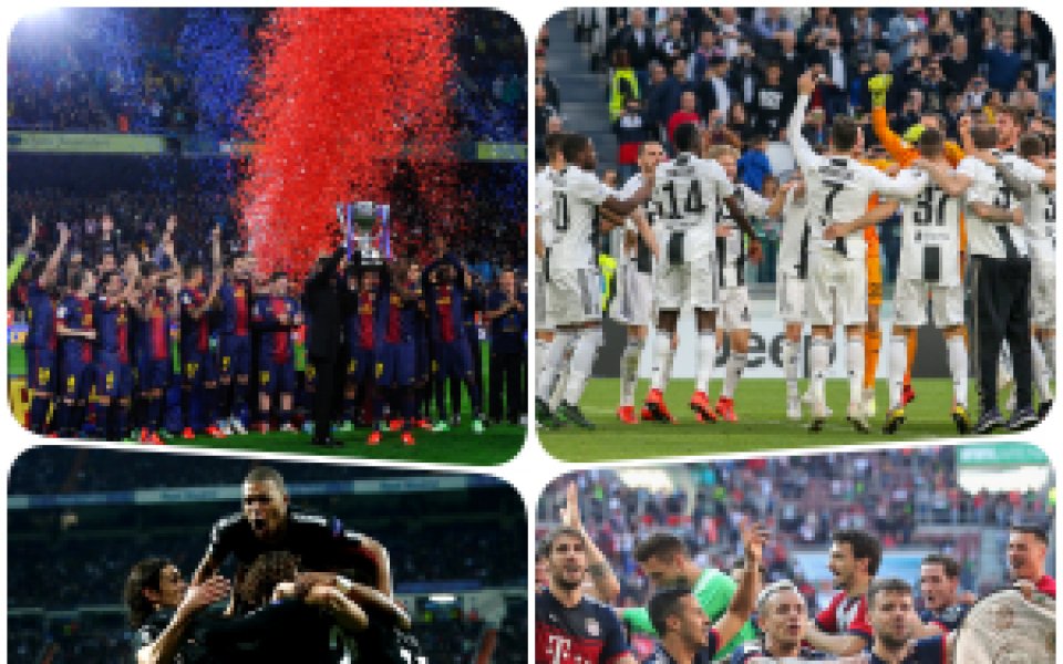 Барселона, ПСЖ и Ювентус вече си осигуриха титлите в своите