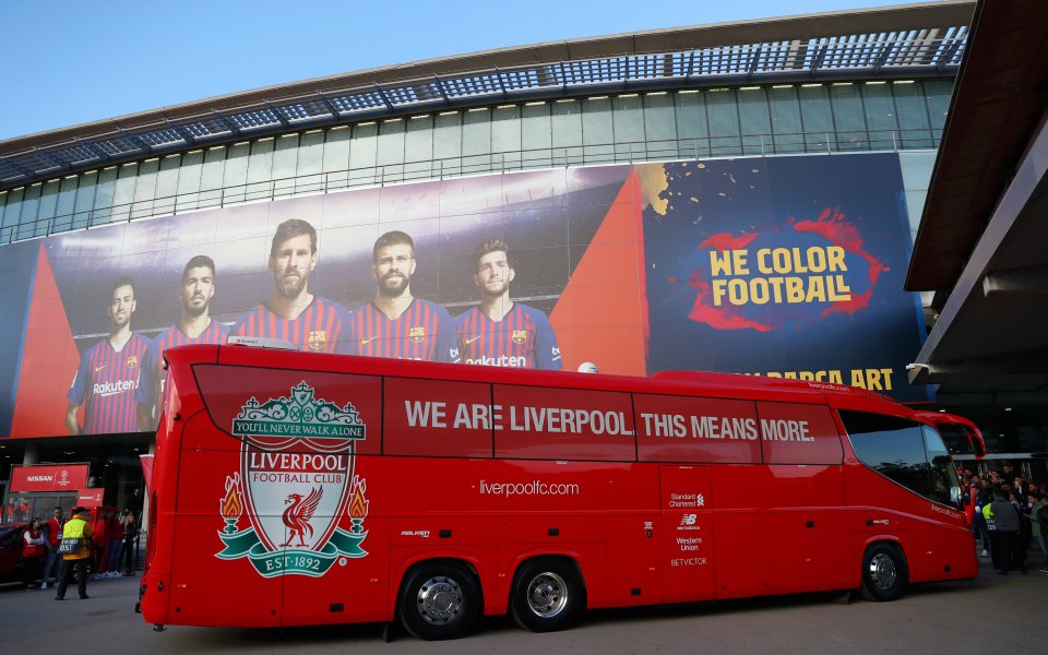 Барселона се изправя срещу Ливърпул в първия полуфинален мач от