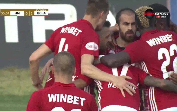 Тиаго с прекрасен гол във вратата на Черно море