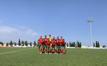 Юношеският национален отбор на България до 18 г победи връстниците
