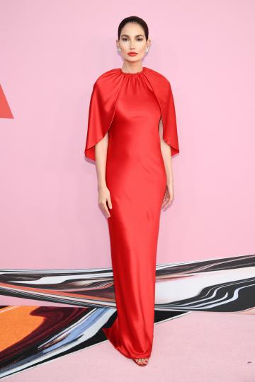 <p>Лили Олдридж на&nbsp;Наградите на&nbsp;Съвета&nbsp;на американските модни дизайнери</p>