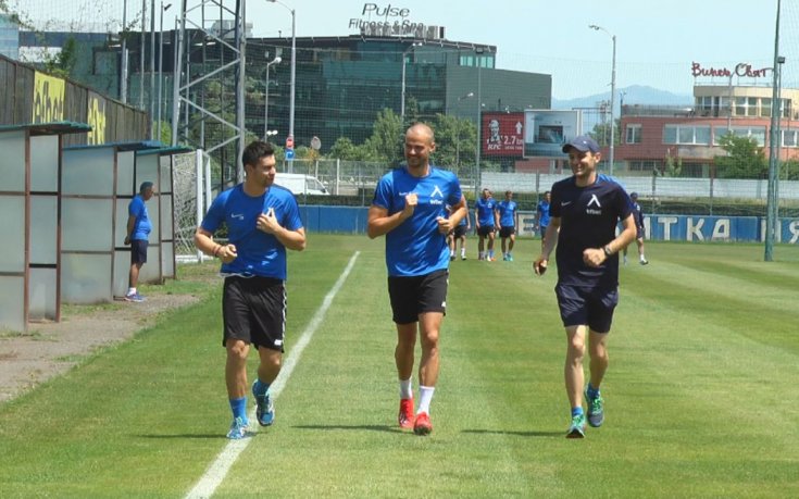 Станислав Костов започна тренировки с Левски