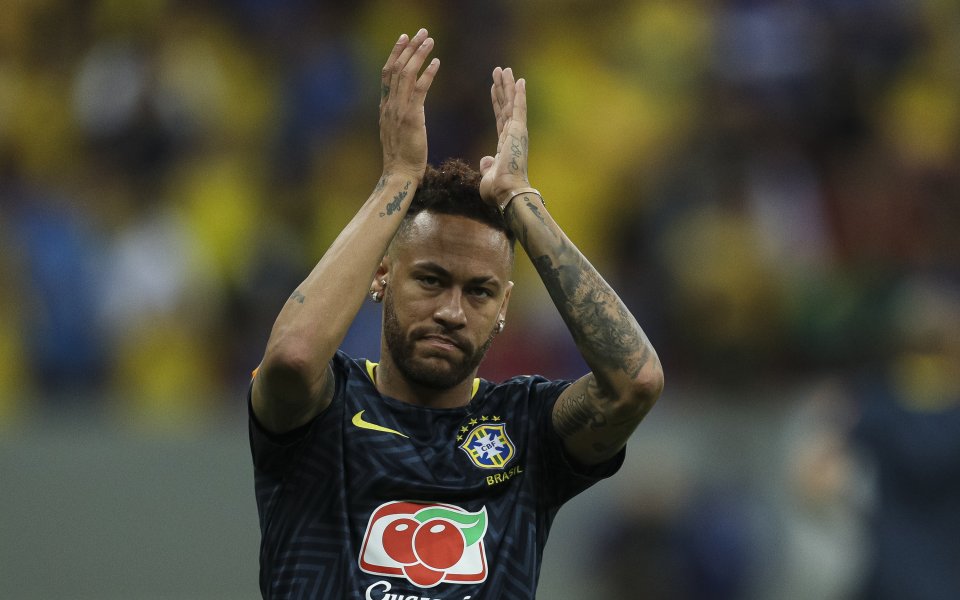 Нападателят на Бразилия и Пари Сен Жермен Неймар в скоро
