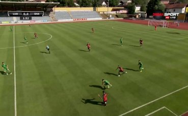 Отборът на Шахтьор поведе още в 3 ата минута срещу Лудогорец