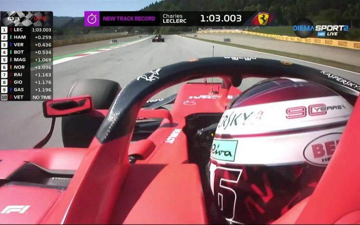 Чудесен Льоклер ще тръгне първи в ГП на Австрия