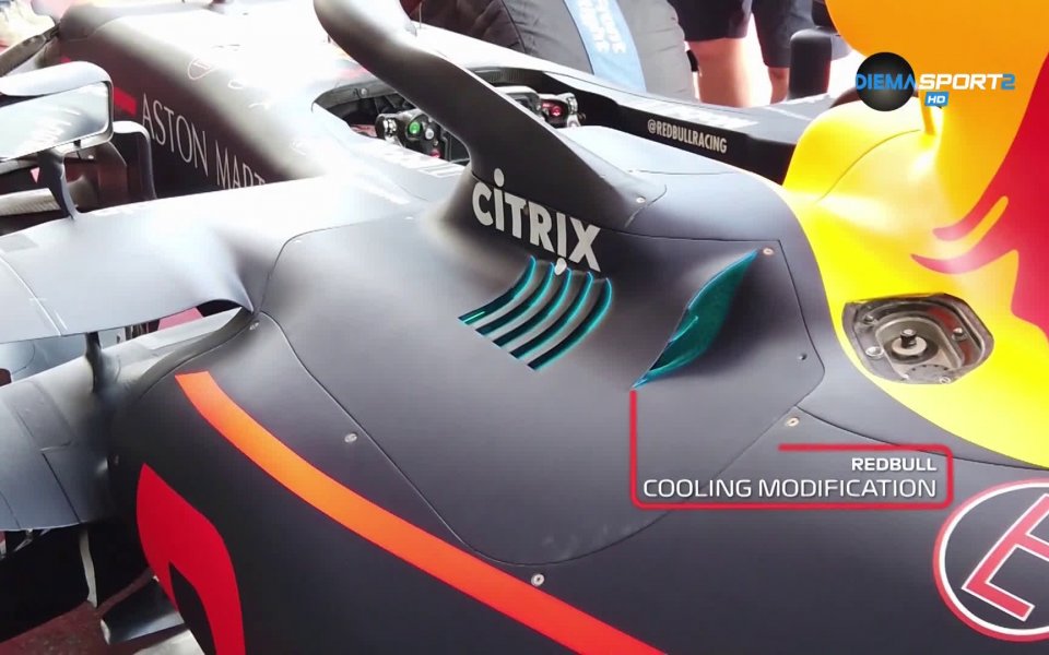 Вижте как се охлаждаха болидите по време на надпреварата за