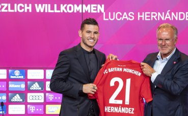 Байерн Мюнхен представи Люка Ернандес 23 годишният французин има договор с