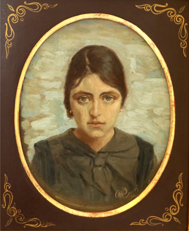 <p>Ари Калъчев &quot;Портрет на момиче&quot;</p>