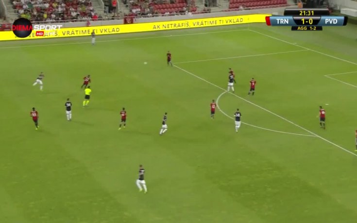 Спартак Търнава - Локомотив Пд 1:0 /първо полувреме/