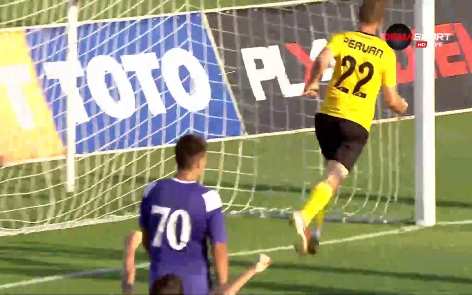 Хърватинът Марко Перван възстанови аванса на Ботев Пловдив само 5